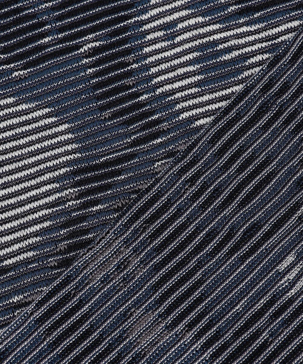 JOSEPH HOMME オリエンタルブラインドジャガード　クルーネック半袖ニットTEE 