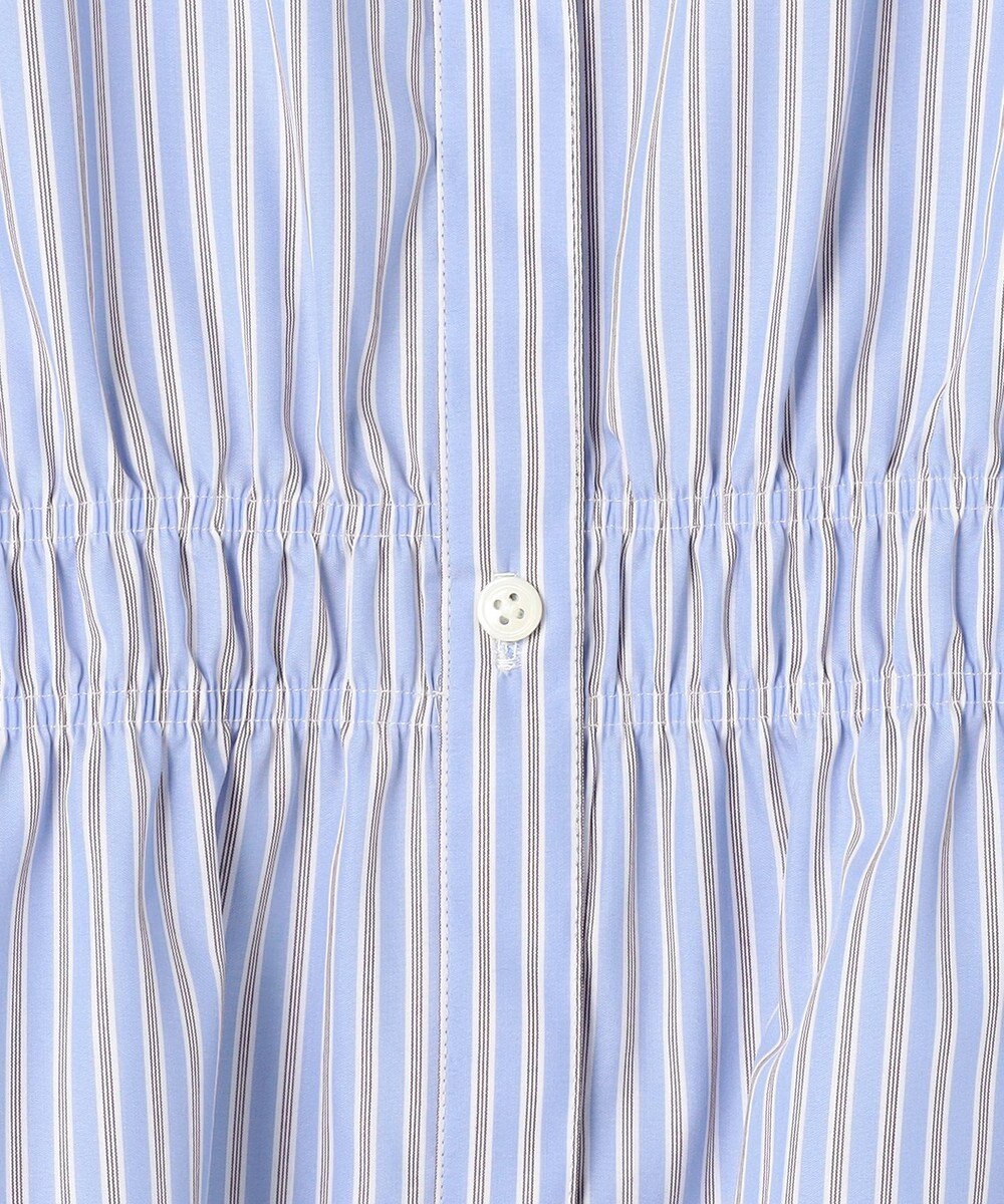 J.PRESS LADIES 【WEB限定】ストライプ シャーリング ブラウス 