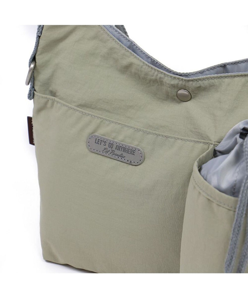 PET PARADISE ペットパラダイス お散歩ショルダーバッグ ≪カーキー≫ 