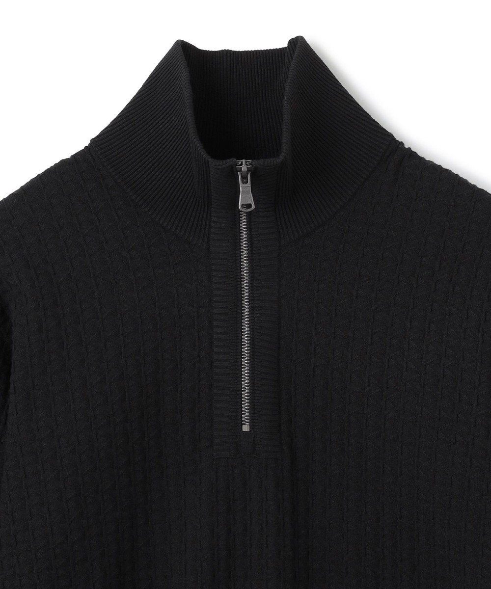 JOSEPH HOMME 【WEB限定】ヴィスコースリンクス　ハーフジップニット 
