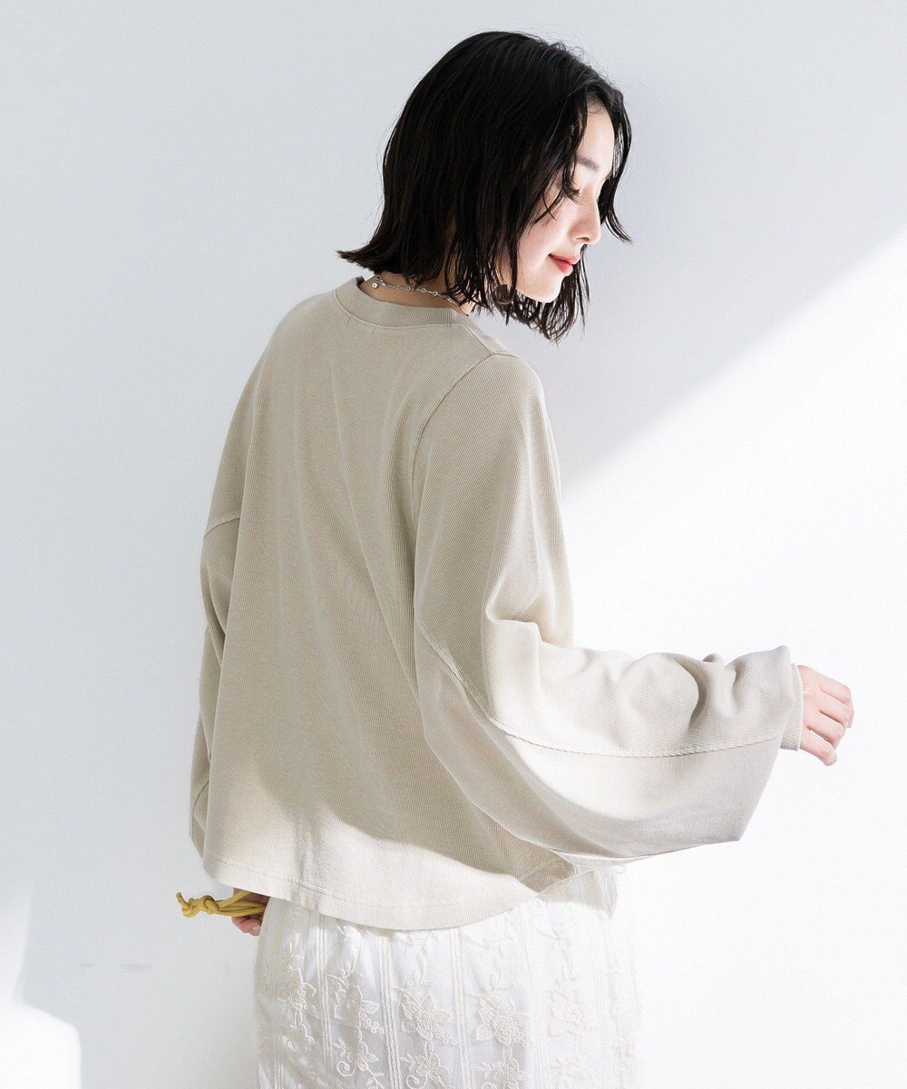 Green Parks ウ゛ィンテージ加工ドルマンカットプルオーバー 