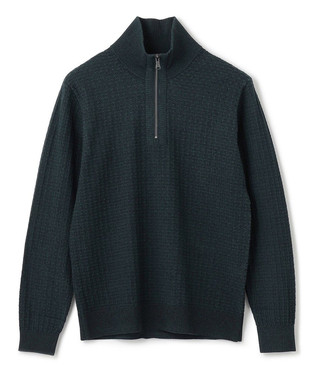 JOSEPH HOMME 【WEB限定】ヴィスコースリンクス　ハーフジップニット 