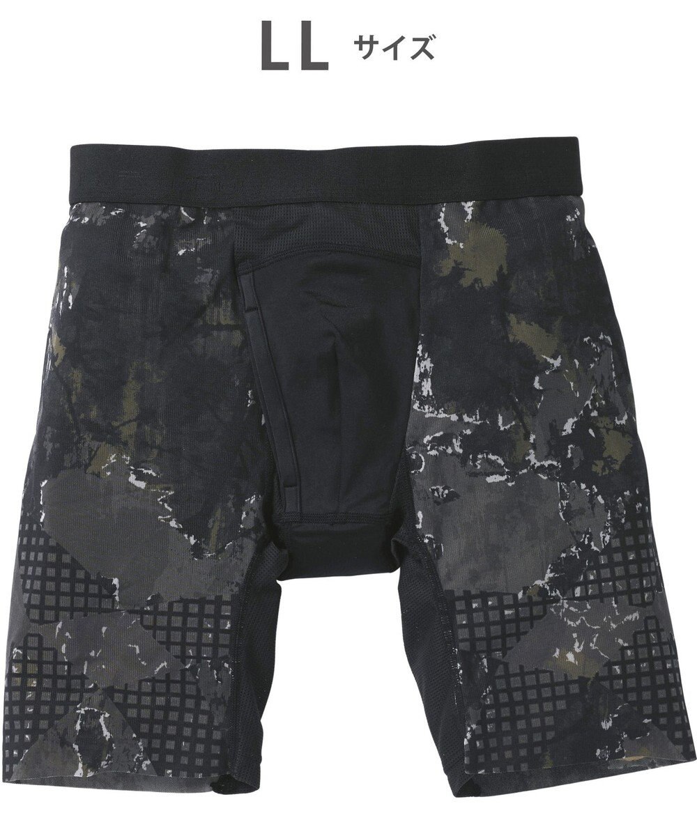 WACOAL MEN 【クロスウォーカー】 はいて歩いてカロリー消費アップをめざそう！ ムレ軽減設計 ロング丈 前開き GX6006 /ブロス バイ ワコールメン 