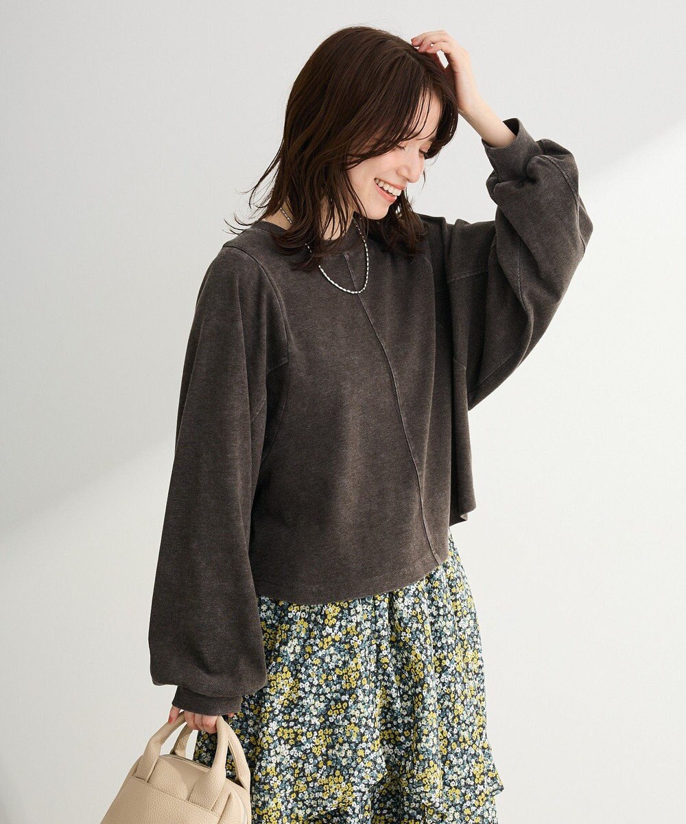 Green Parks ウ゛ィンテージ加工ドルマンカットプルオーバー 