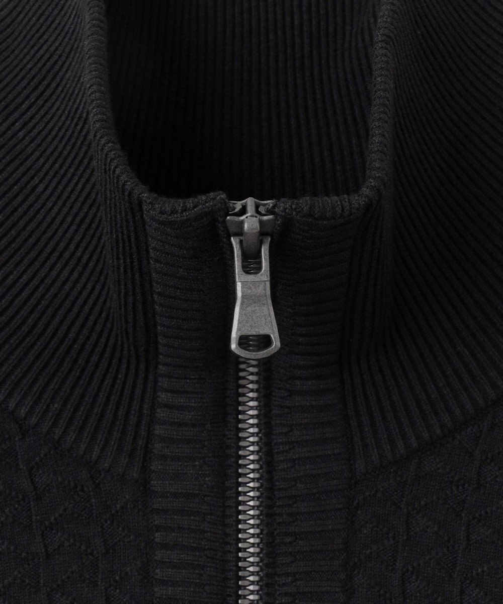 JOSEPH HOMME 【WEB限定】ヴィスコースリンクス　ハーフジップニット 