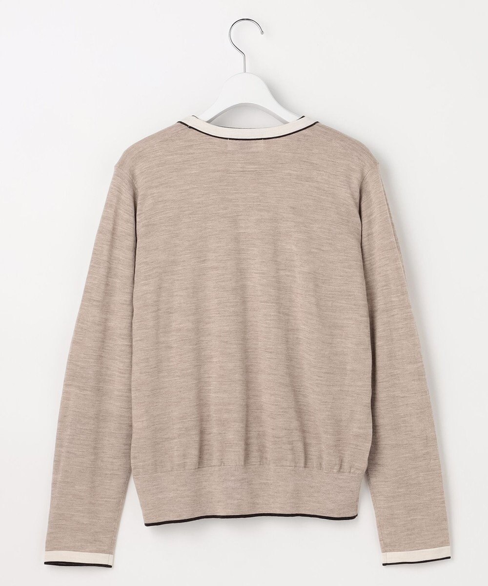 J.PRESS LADIES トリムツイン ニット 