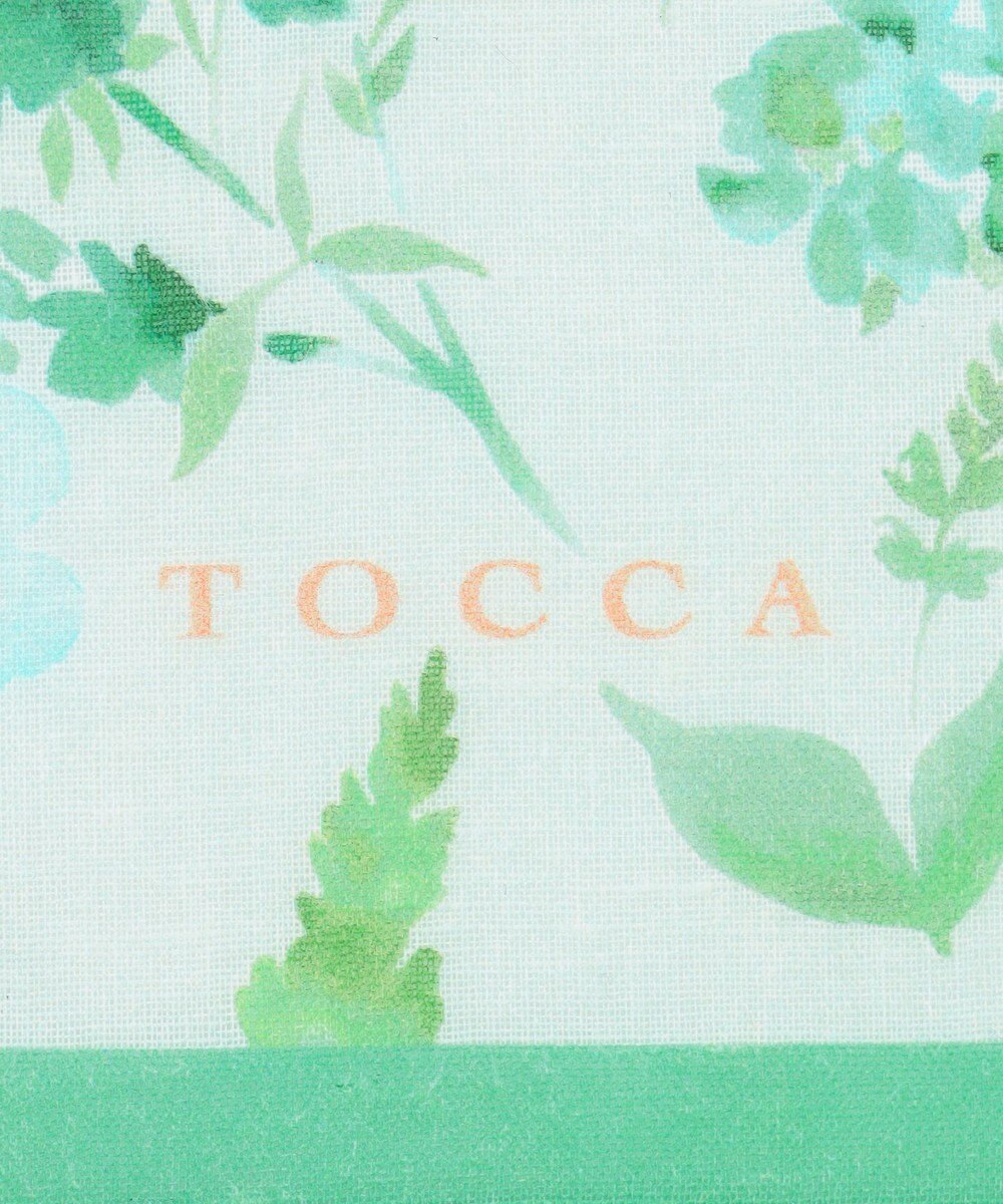 TOCCA EARTH GREEN HANDKERCHIEF ハンカチ 