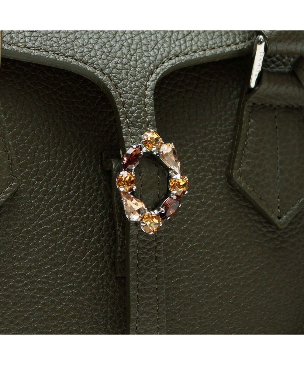 A.D.M.J. モーツァルト/バックルモチーフスクエアトートS 