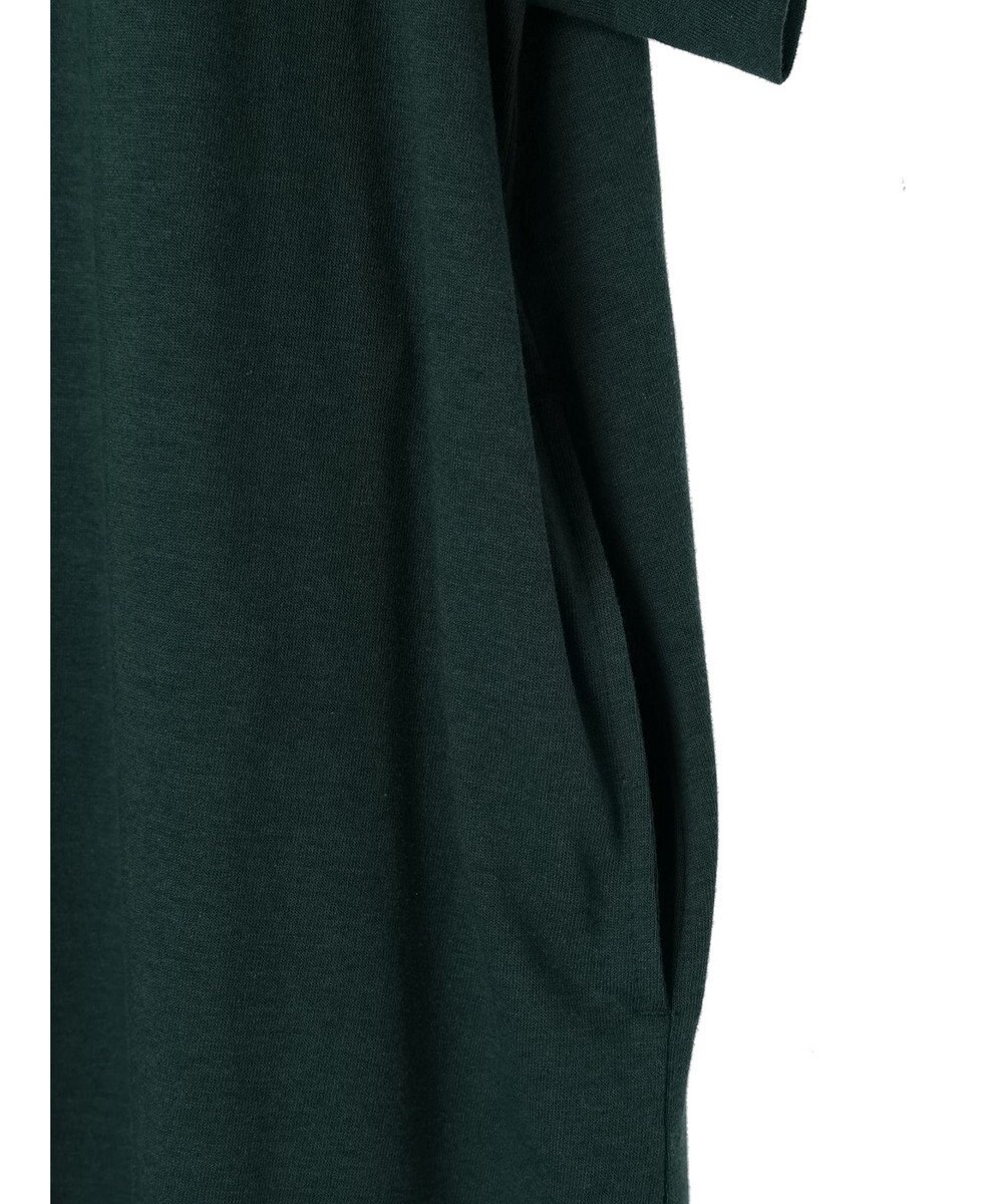 Green Parks 接触冷感　袖切替えカットワンピース 