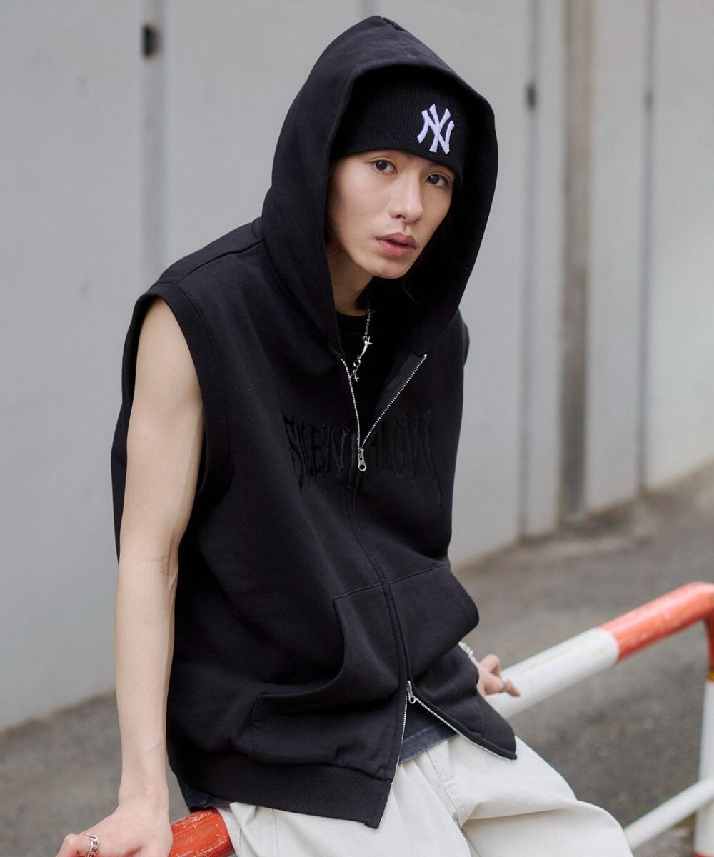 WEGO ノースリZIPパーカー 