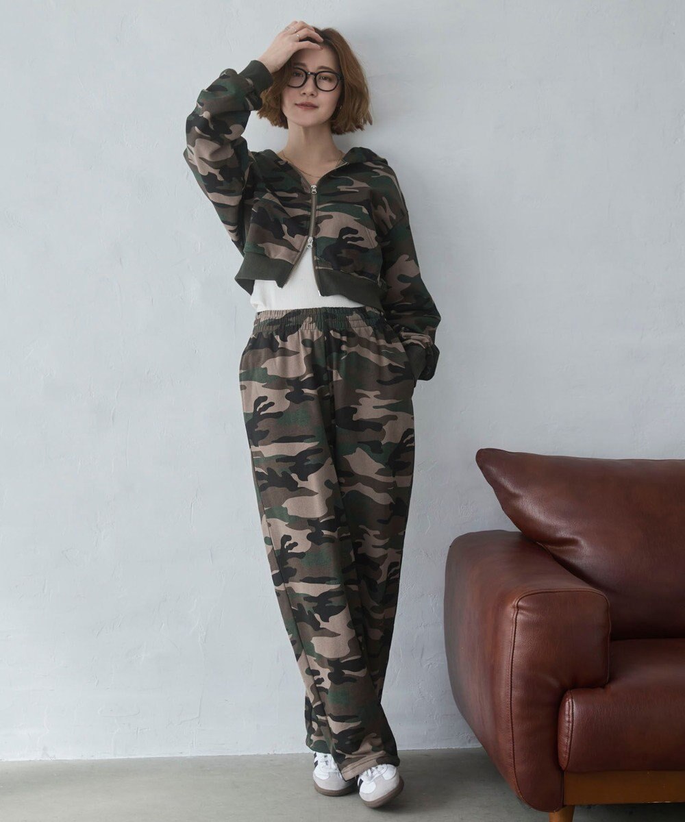 WEGO 【ウエストゴム/XSSMサイズ展開】スウェットワイドパンツ 