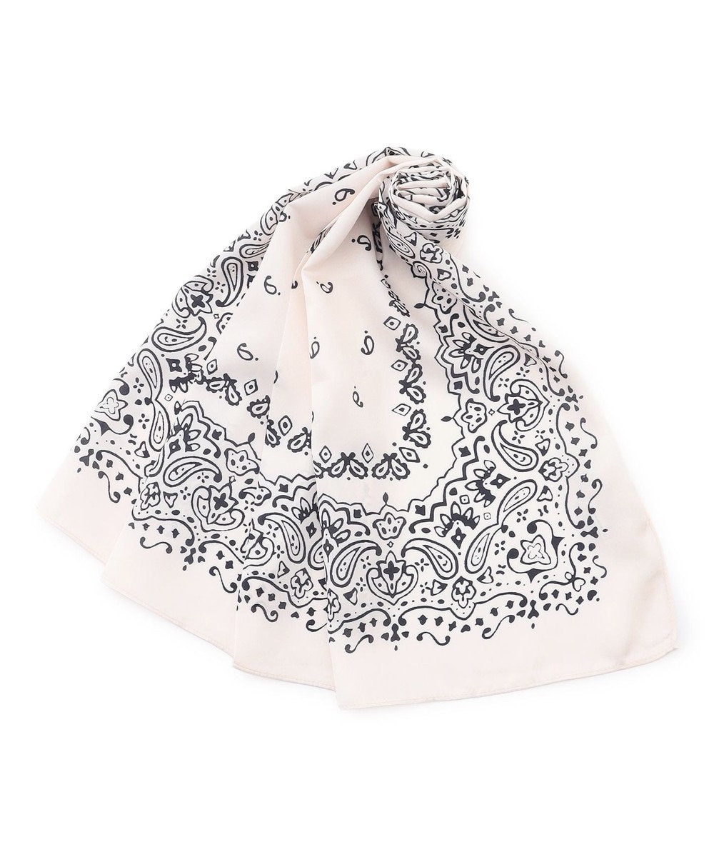 J.PRESS YORK STREET 【WOMEN】ペイズリープリント スカーフ 
