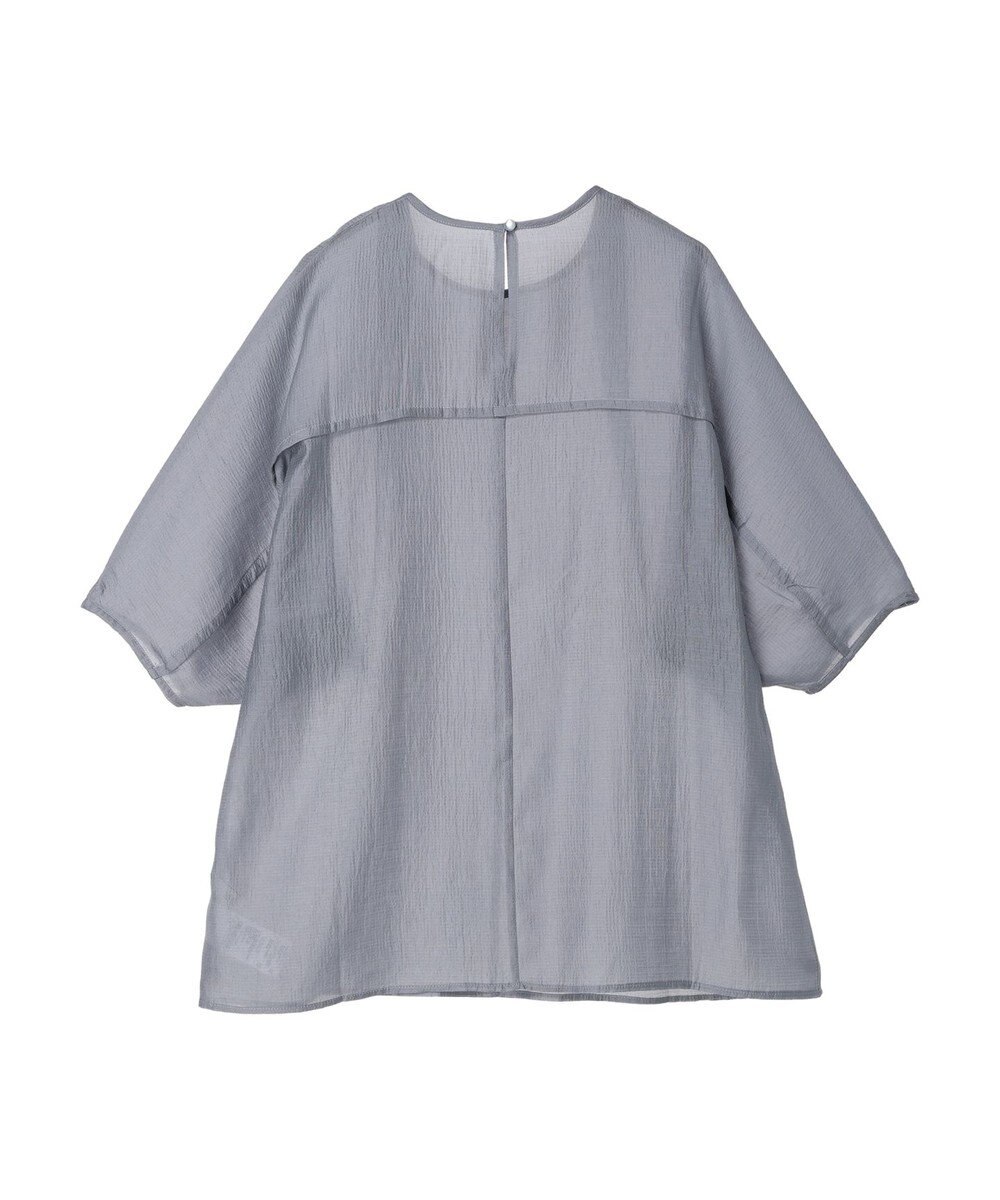 earth music&ecology バルーンスリーブブラウス 