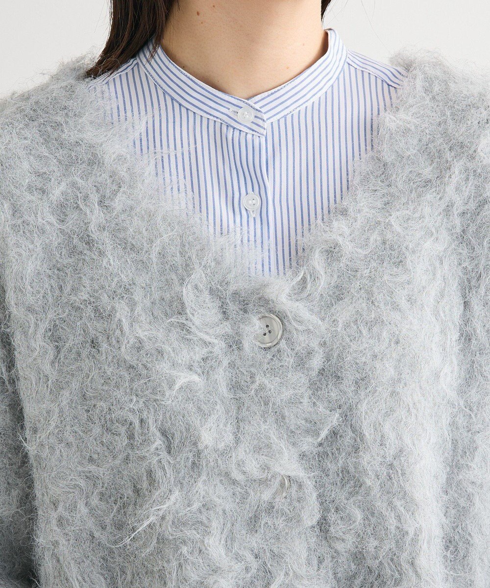 Green Parks ・ｓｗｉｎｇ　ｂｙ　２ｗａｙロング起毛カーディガ 