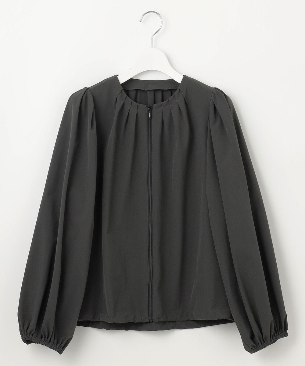 #Newans 【UVカット/撥水/接触冷感】ギャザーブラウス ラッシュガード 