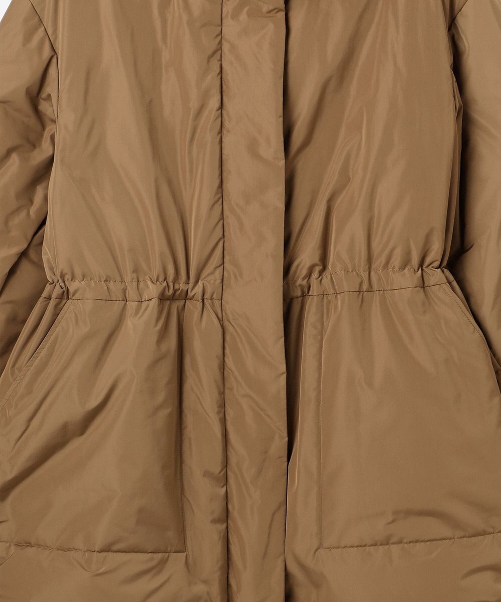 自由区 L 【17号サイズまで展開・カタログ掲載】マイクロタッサーダウンスタンドカラー コート 