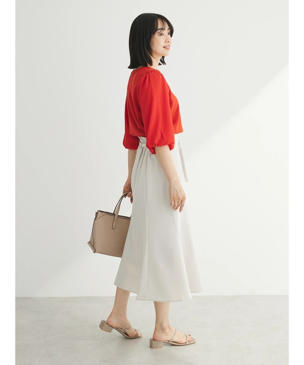 Green Parks きれシルベルト付きフレアスカート 