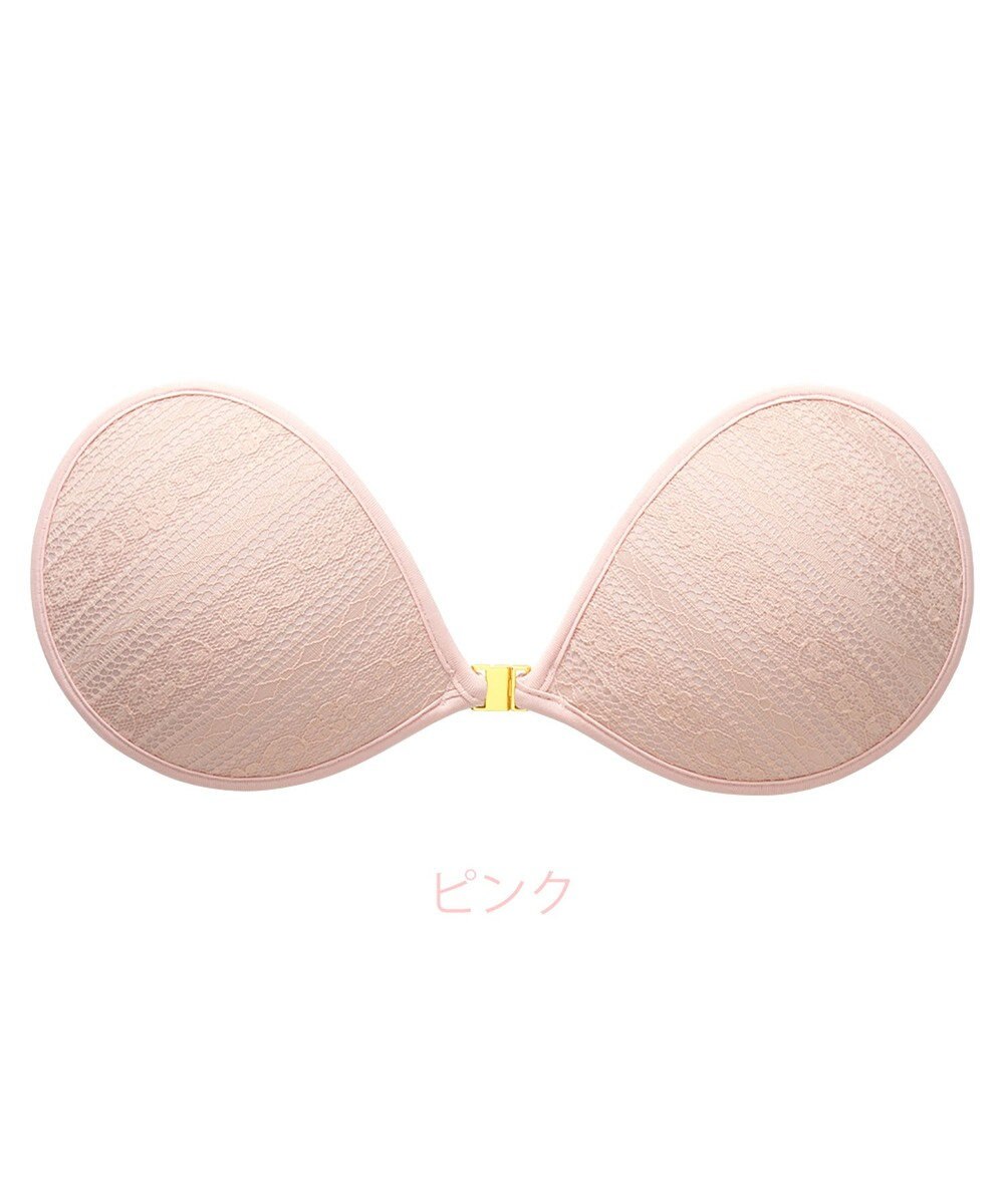 BRADELIS New York 【NuBra / ボリュームアップ】パテッドヌーブラ ノワール グレース  蒸れにくい バックレス コレクション デザインヌーブラ 正規品 