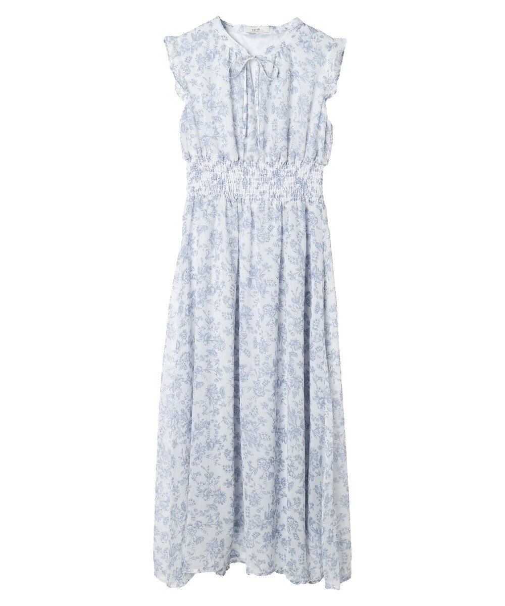 earth music&ecology ノースリ花柄ワンピース 