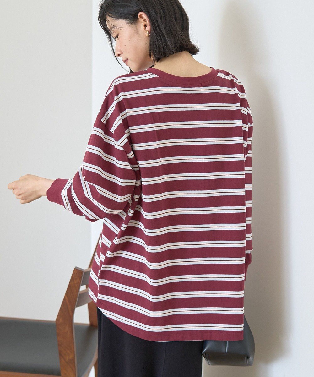 AMERICAN HOLIC アソートボーダーロングTシャツ 