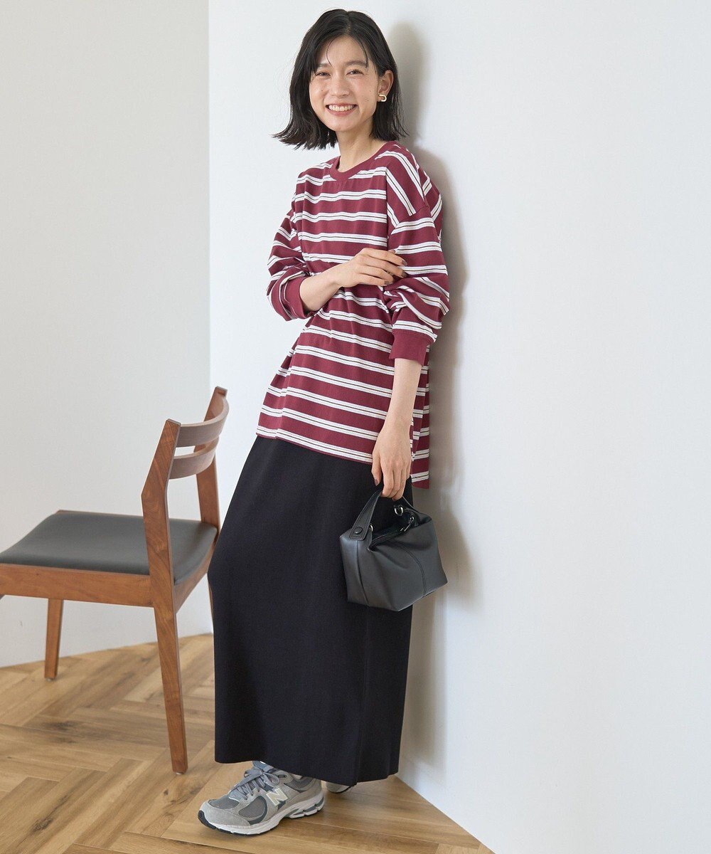 AMERICAN HOLIC アソートボーダーロングTシャツ 