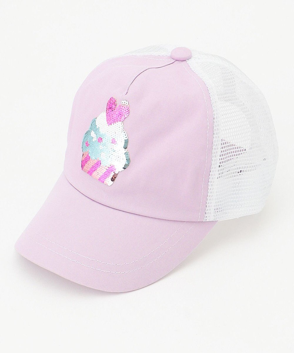 ANY KIDS ミラクルスパンコール メッシュ キャップ 