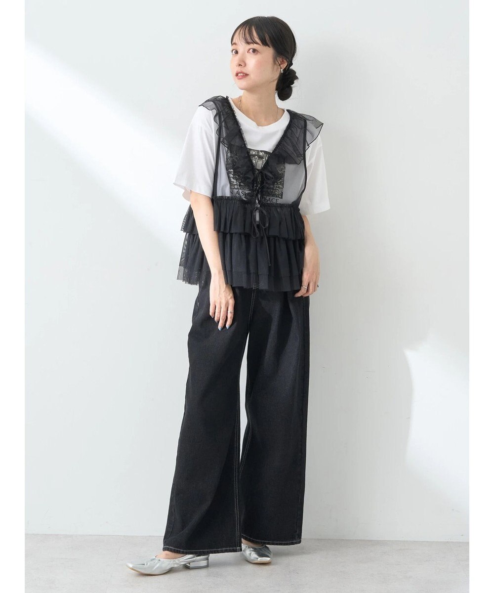 earth music&ecology チュールベスト 