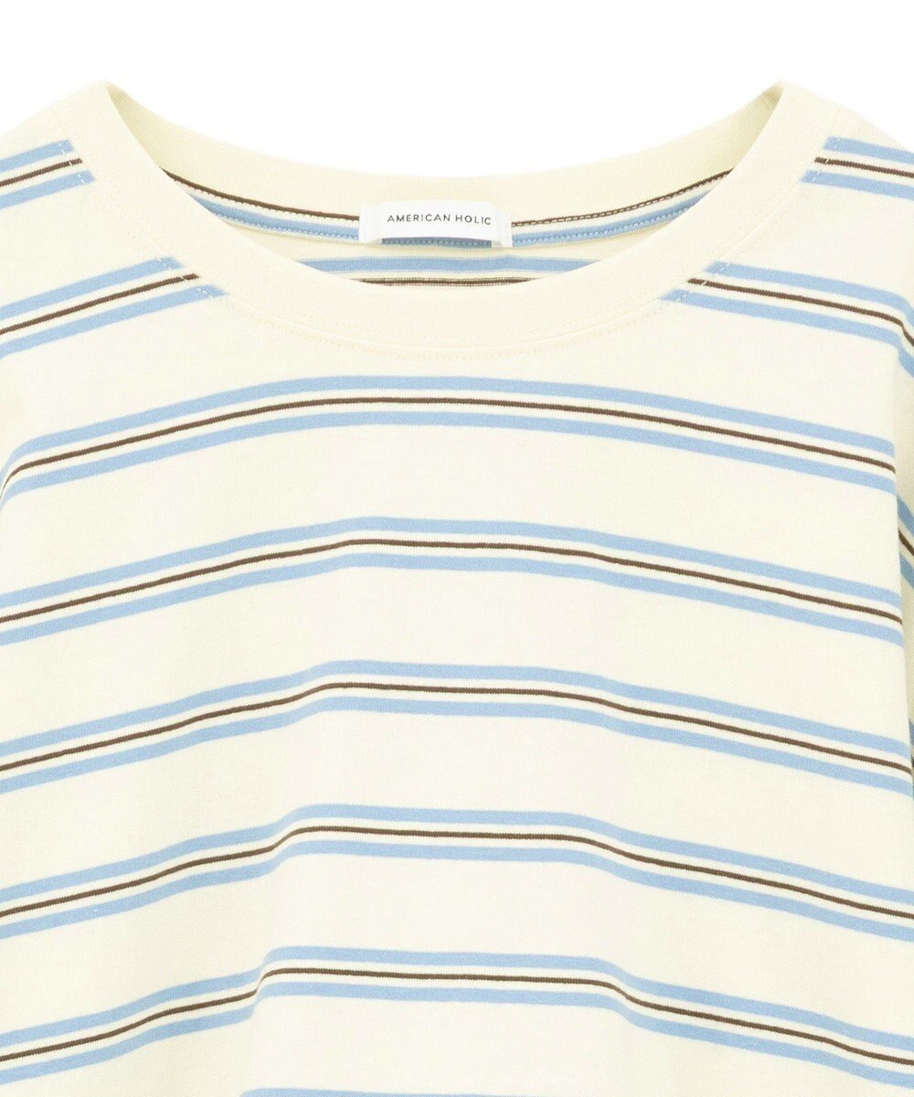AMERICAN HOLIC アソートボーダーロングTシャツ 