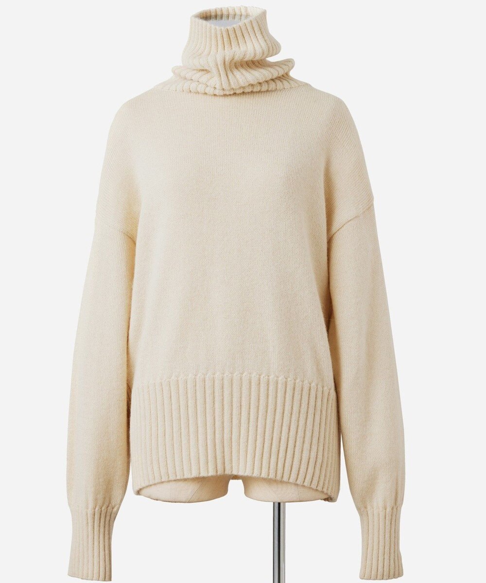 TOQUE 〈大草直子さんアドバイザー〉【天然素材】ベビーアルパカ ハイネックニット 