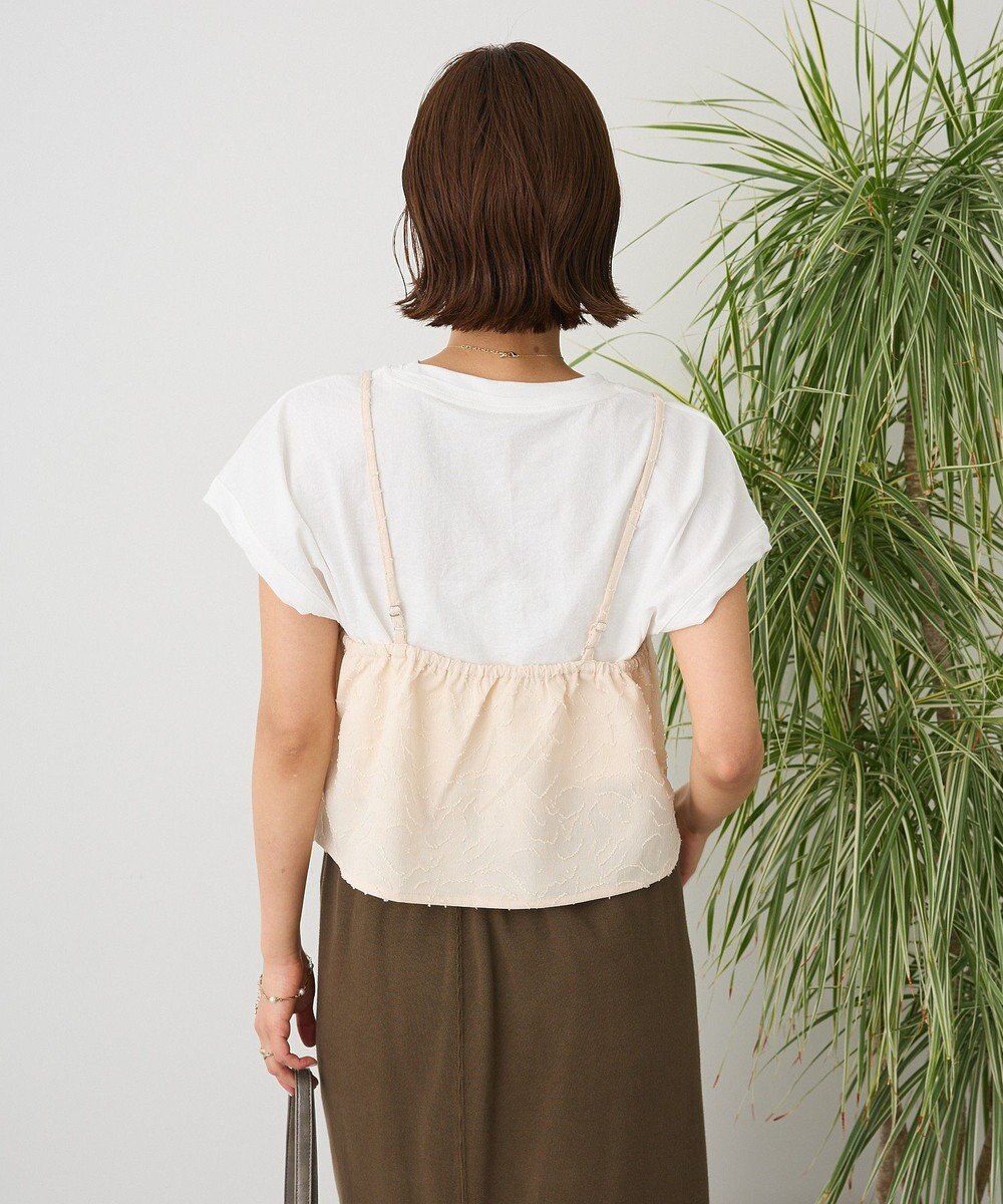 CRAFT STANDARD BOUTIQUE カットジャガードビスチェ 