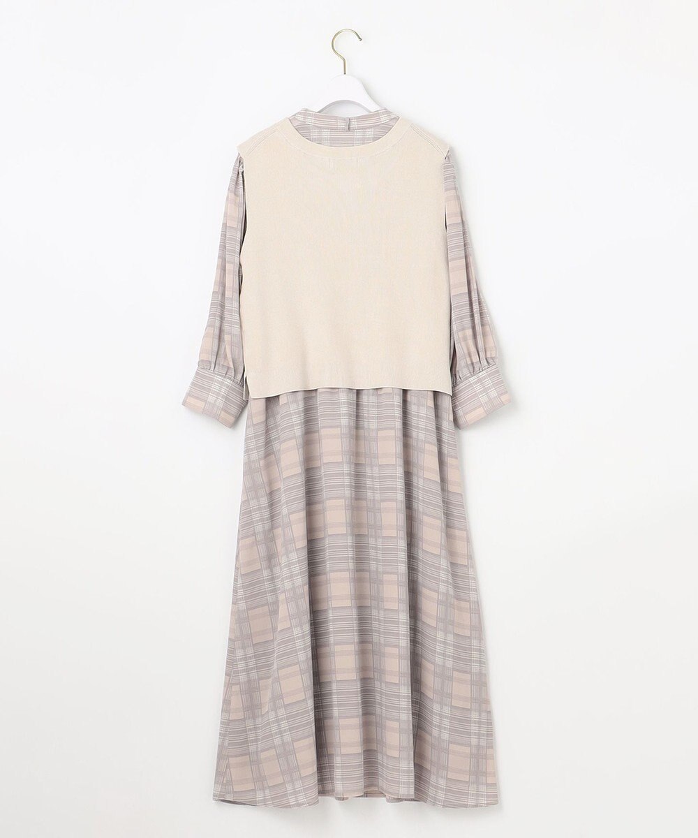 ANY SIS 【2SET】ニットジレワンピース セット 