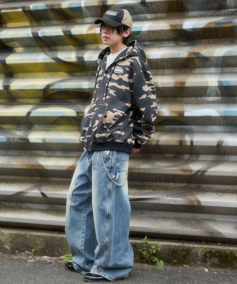 WEGO ワーカーズフードブルゾン 