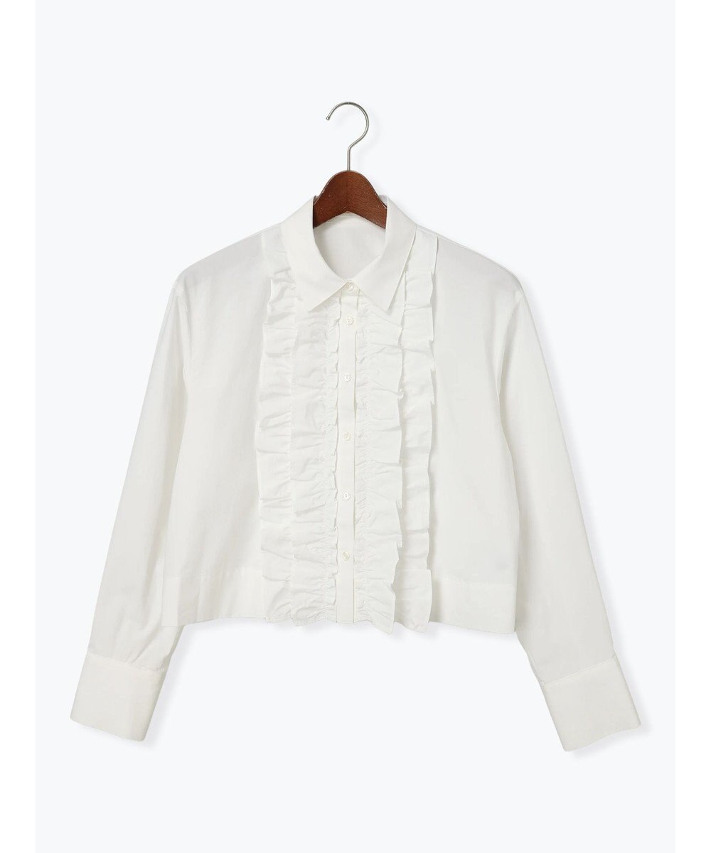 Te chichi フリルクロップトシャツ 