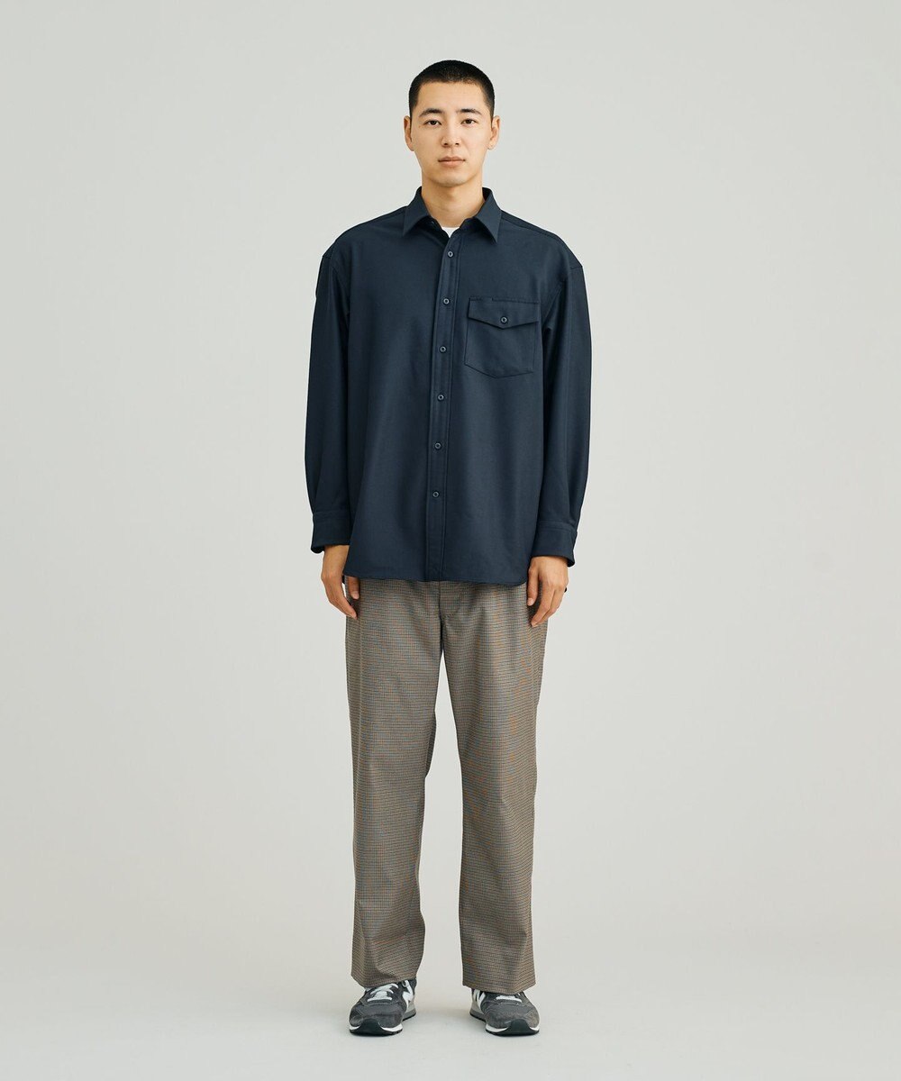 J.PRESS YORK STREET 【UNISEX】2WAY 羽織シャツ 