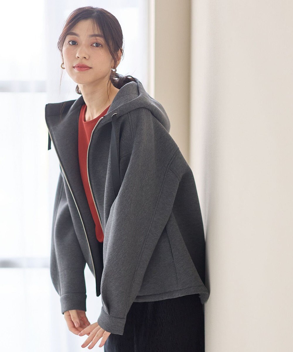 ANY L ダンボールＷジップパーカー 