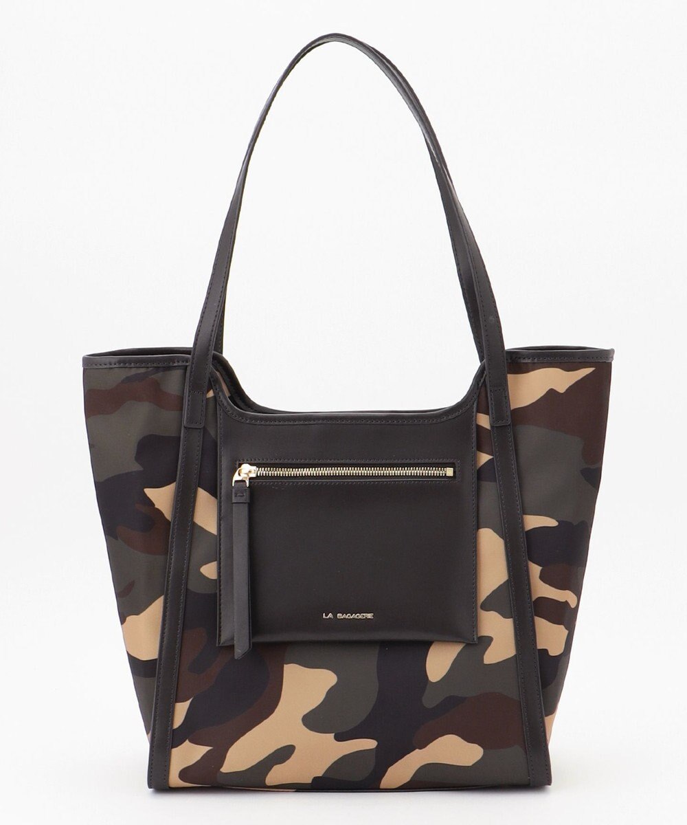 LA BAGAGERIE リサイクルレザー　フラップA4トート 