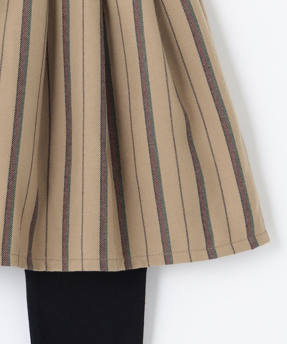 ANY KIDS ストライプスカッツ 