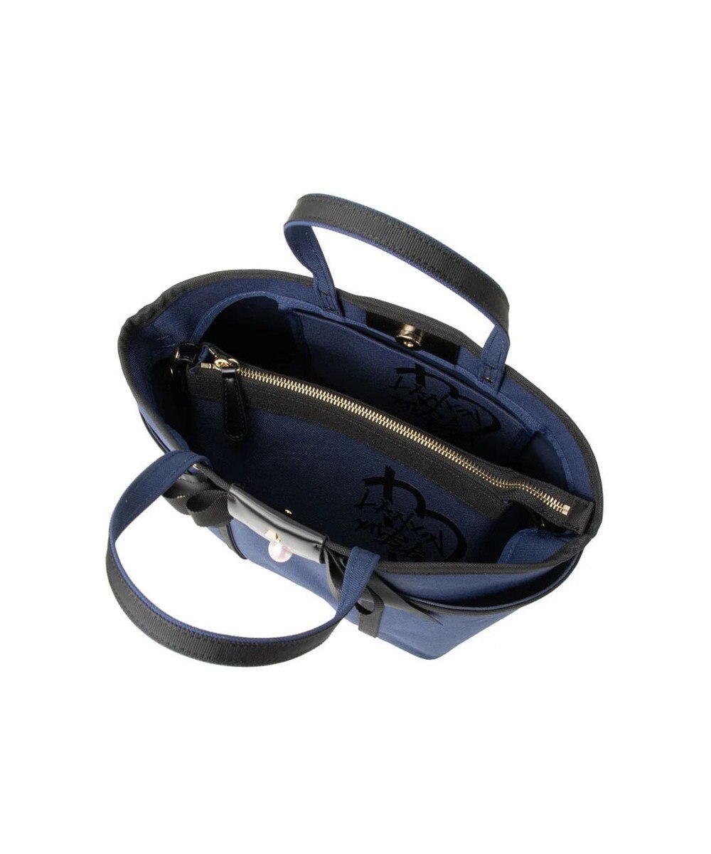 LANVIN en Bleu LANVIN en Bleu ランバンオンブルー ジュール トートバッグ ポーチ付 M 
