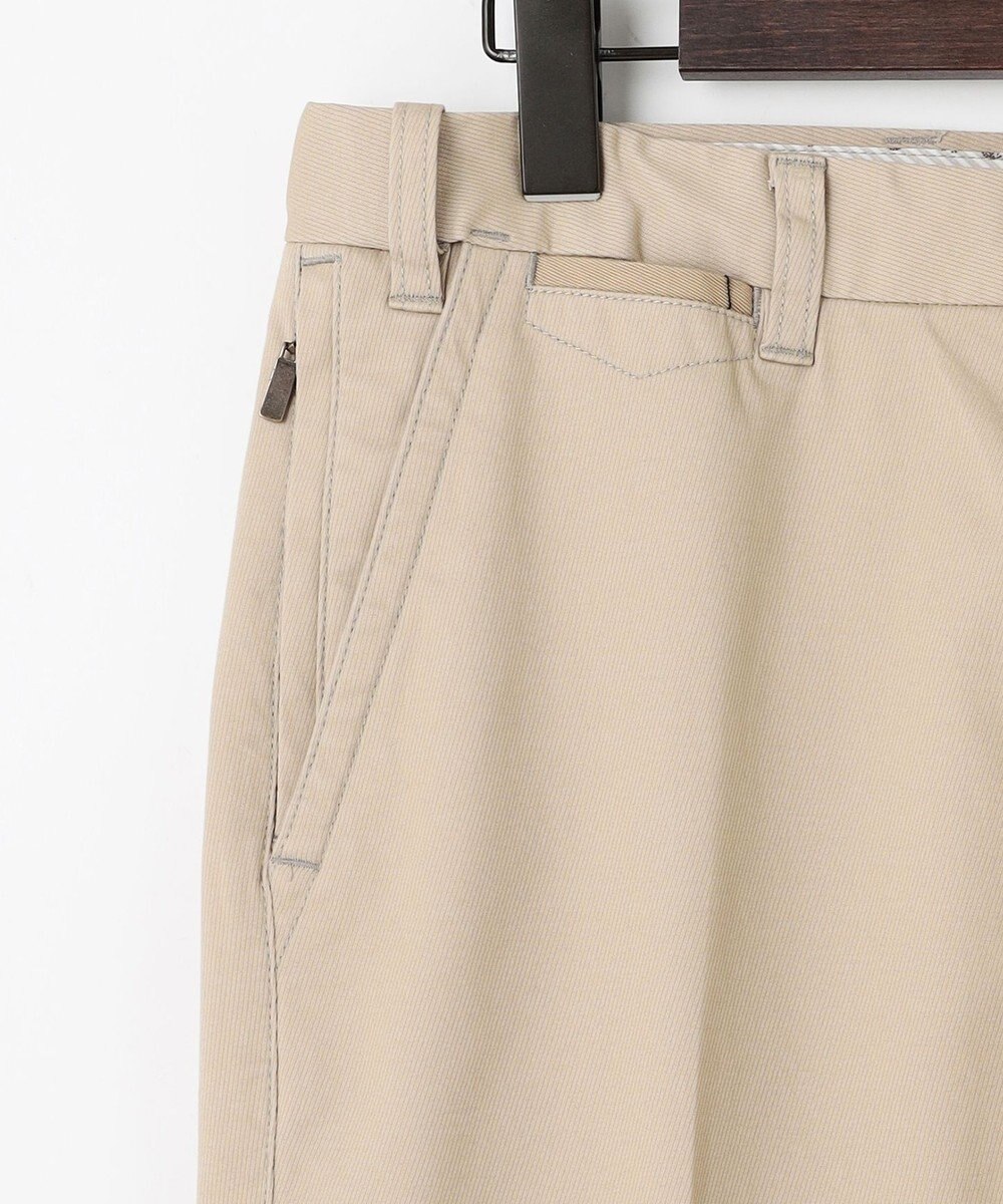 JOSEPH ABBOUD 【ウエストも伸びる！オーガニックコットン使用・25AW】トリコチンストレッチ パンツ 