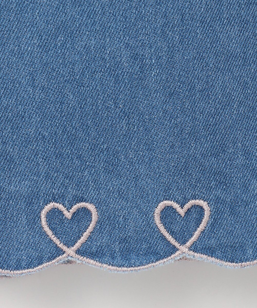 ANY KIDS デニム ガウチョ 