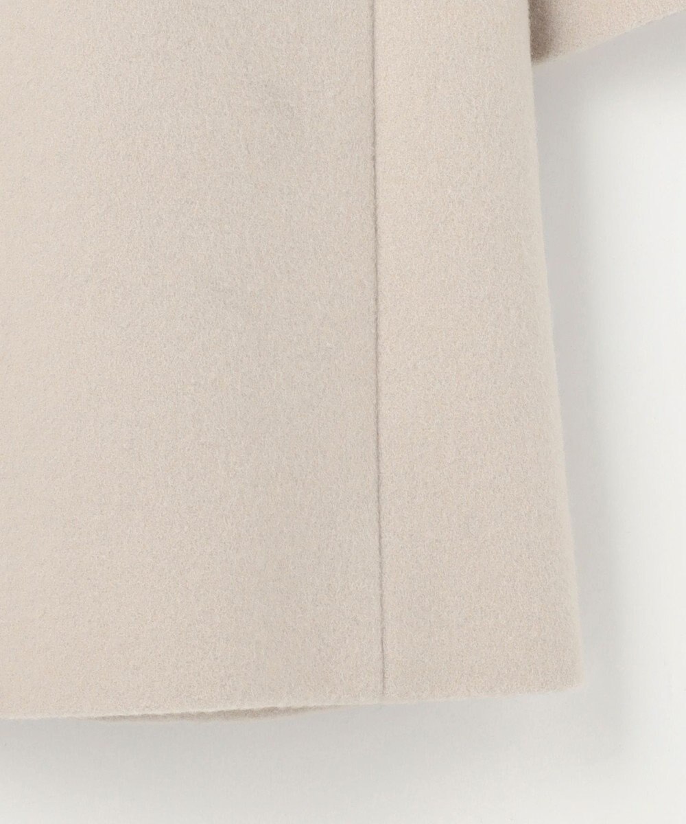 J.PRESS LADIES ショートビーバー スタンドカラー コート 