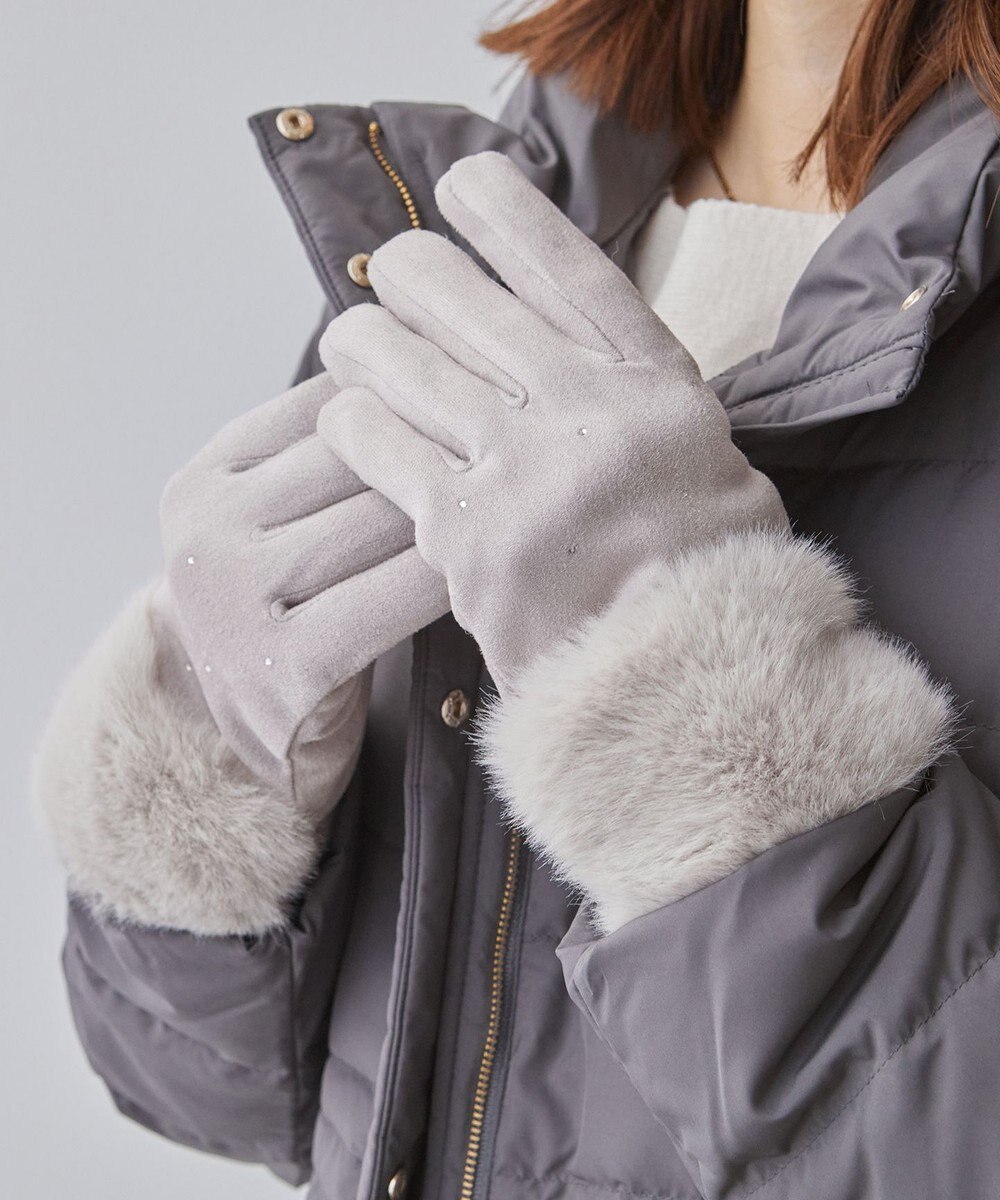 ANY SIS 【スマートフォン対応】シャインストーン グローブ 