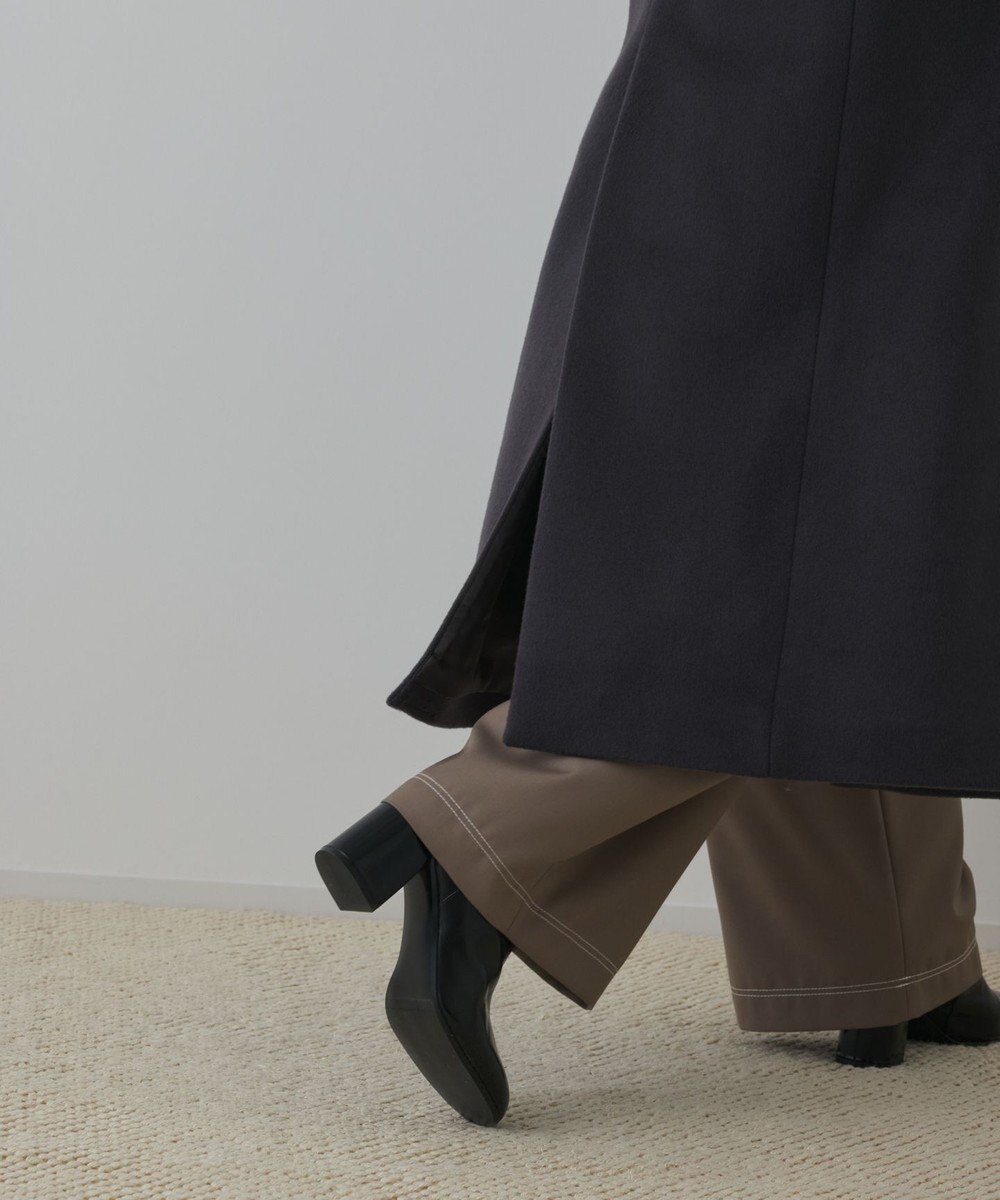 GRACE CONTINENTAL ショートビーバーロングコート 