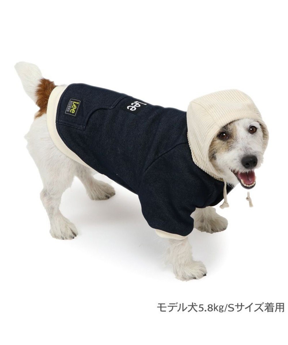 PET PARADISE Ｌｅｅ ニット デニム パーカー 小型犬 