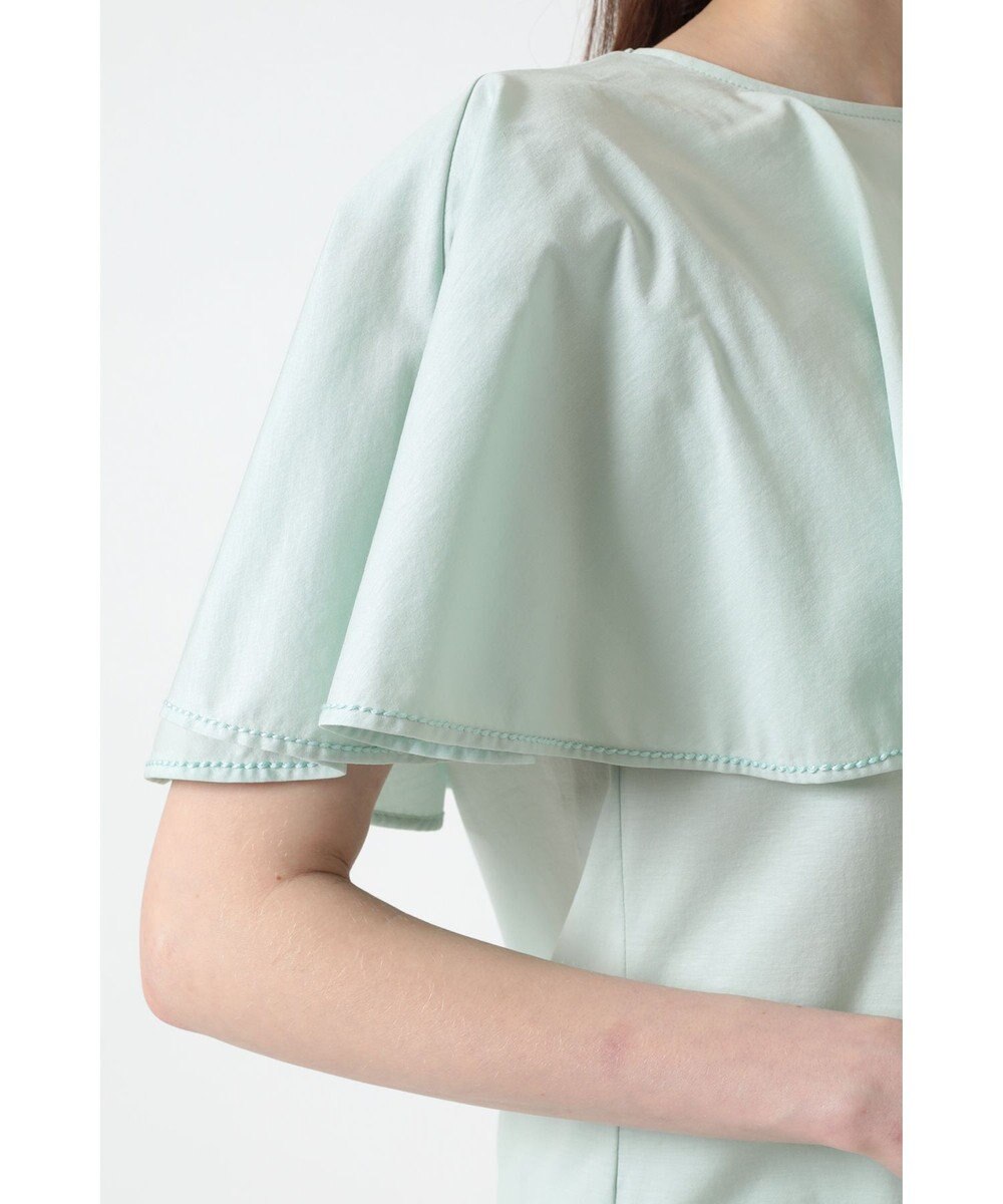 DAKS フレアスリーブ レイヤードカットソー 