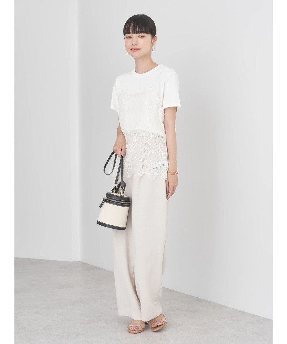 earth music&ecology ＳＥＴ２点レースキャミソール＋ＴＥＥ 