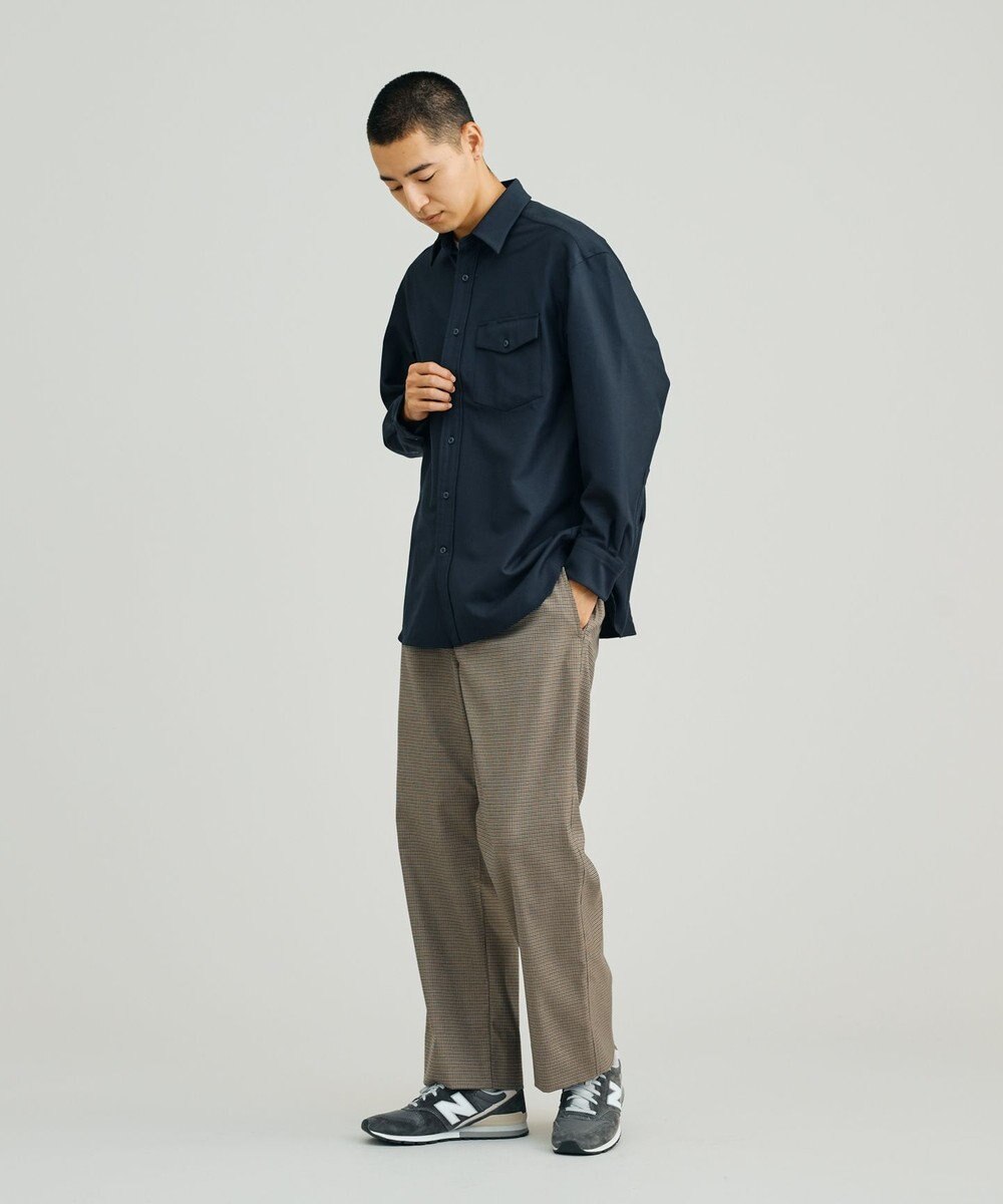 J.PRESS YORK STREET 【UNISEX】2WAY 羽織シャツ 