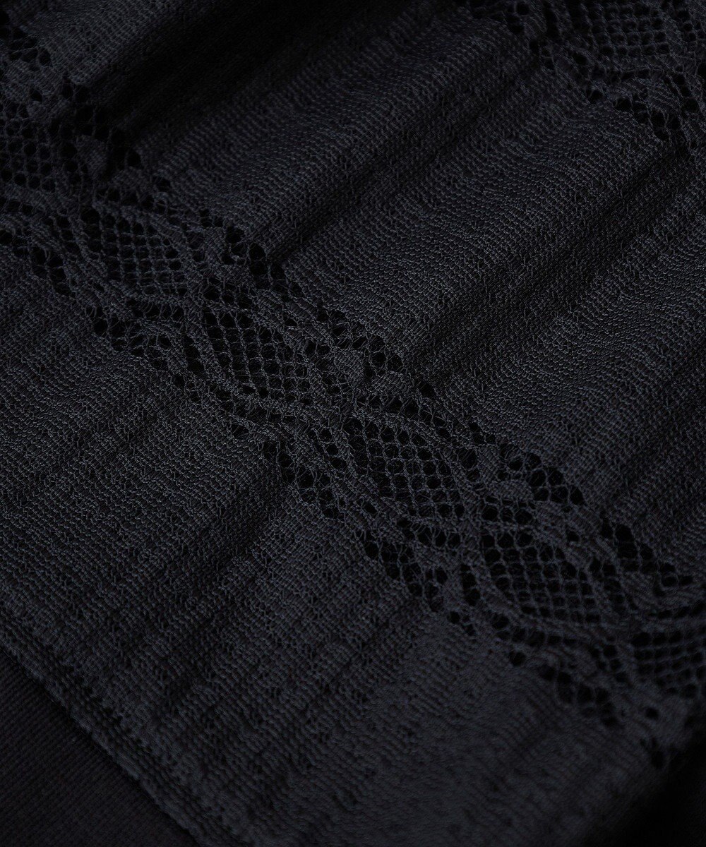 earth music&ecology フレア袖レースプルオーバー 