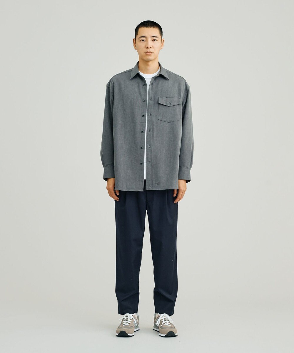 J.PRESS YORK STREET 【UNISEX】2WAY 羽織シャツ 