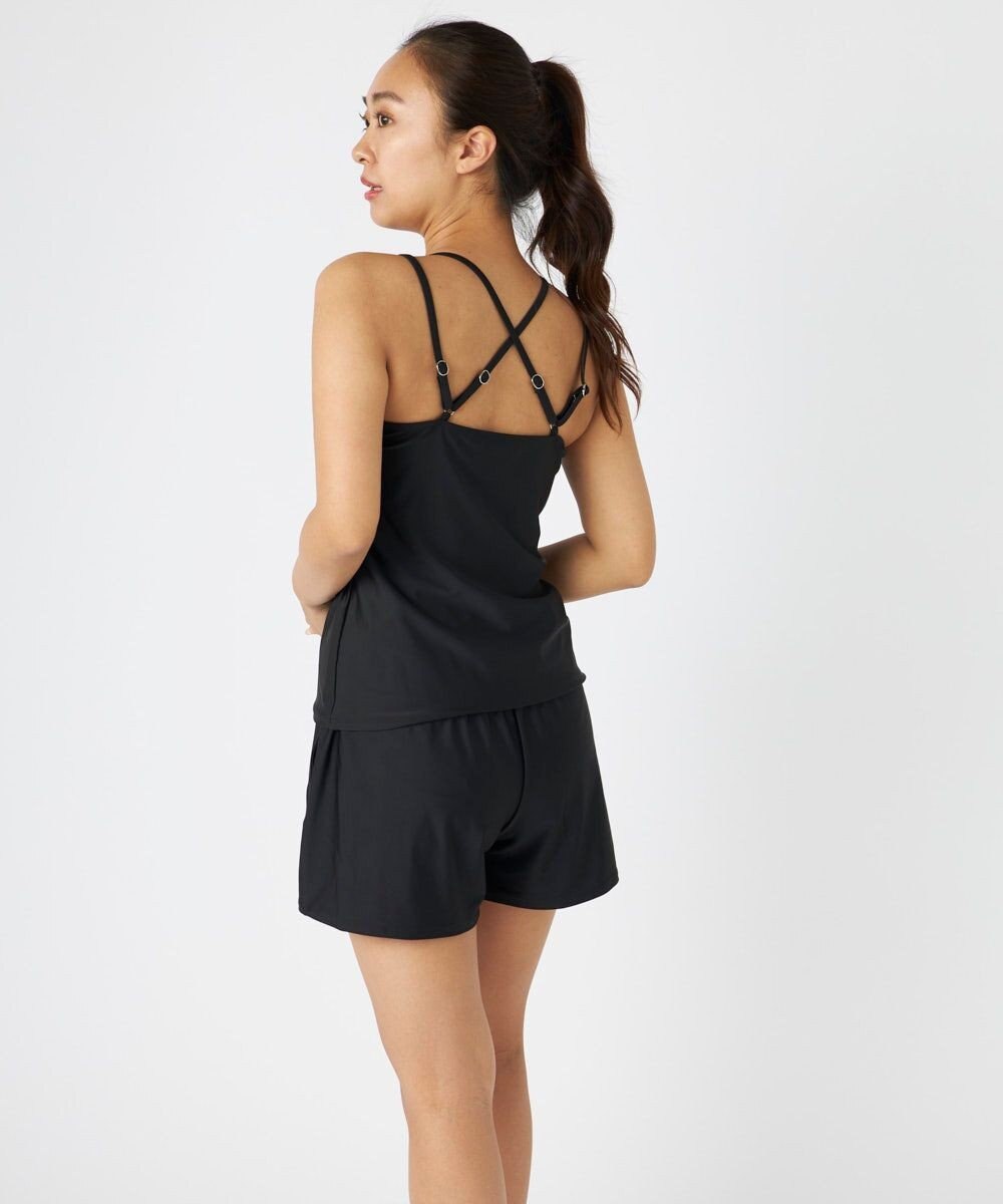 OP／FILA 【Ocean Pacific】シアートップス付き4点セット水着 